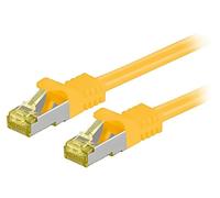 91674 patch cord RJ45 connector, both sides S/FTP 6a line Cu LSZH Goobay