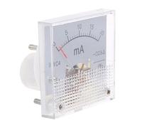 91C4 0-1A 2A 3A 5A 10A 300mA 500mA DC Amp Meters High Precision Analog Panel Ammeter Class 2.5 Accuracy Measuring Tool(0-10A)