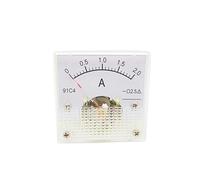 91C4-A Ammeter Analog Current Meter 1/2/3/5/10/20/30/50/100/200A Pointer Type(150A 75mV)