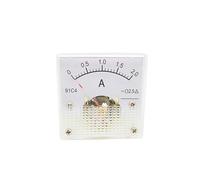 91C4-A Ammeter DC Analog Current Meter 1/2/3/5/10/20/30/50/100/200A Pointer Type(100A 75mV)