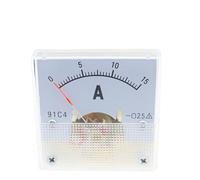 91C4 Ammeter DC Analog 1A 2A 3A 5A 10A 20A 30A 50A 100A 200A 300A 500A Panel Mechanical Pointer Type Amper Meter Current Meter(91C4- A,3)