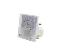 91C4 Ammeter DC Analog Current Meter Panel Mechanical Pointer Type 1/5/10/20/30/50/100/200/300mA Milliammeter(300mA)