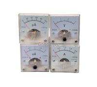 91C4-V/A/MA/UA DC Pointer type Ammeter 10V 50V5A 10A 15A 10MA 20MA 100MA 50MA 50UA 100UA 250UA 200UA Analog Mechanics Plate tabl(20MA)