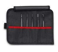 92 00 01 ESD Tweezers Set Universal ESD 5pcs KNIPEX