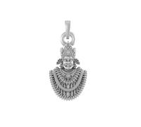 92.5% Pure Sterling Silver God Baba Khatu Shyam Pendant for Kids & Woman Sliver -Clevio978-1