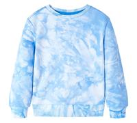 (92) Kids' Sweatshirt Children's Long Sleeves Toddler Tops Pullover Top Soft Blue