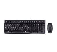 920-002552 - Logitech MK120 Keyboard and Mouse - Black - New