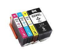 923XL 924XL 925XL Ink Cartridge Compatible For HP OfficeJet Pro 8120 | Office Printing, Clear Documents, Stable Ink Flow, Easy Replacement, Color Supply(EU.924-4pcs)