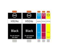 924E 924XL 924 Ink Cartridge Compatible For HP OfficeJet Pro 8135e 8134e 8132e 8122e 8124e 8125e 8120e 8130e Printer(EU. C M Y BK BK)