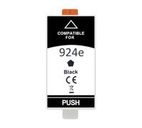 924e Ink Cartridge, Compatible for HP | 8130E 8132E 8134E 8135E 8120E 8122E 8124E 8125E Printer(1PC Black)