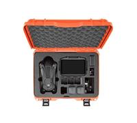 925 DJI Mavic 4 Pro Creator Combo - Waterproof Hard Case with Drone Foam Insert, Crushproof, Portable Travel Case, Made in Canada (18.7” x 14.8” x 7”) - Orange
