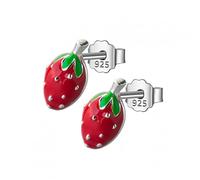 925 Real Jewelry Tiny 5mmX7mm Pineapple Stud Earrings For Lady
