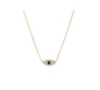 925 Silver Devil's Eye necklace with zircon suitable for women to wear(1)