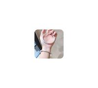 925 Silver Matte Solid Bracelet Women's Plain Loop Bracelet Bead Cuff Frosted Silver Bracelet Jewelry Women, 60 mm