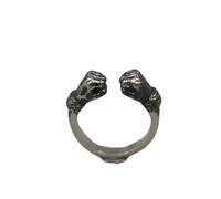 925 Silver Men's Ring Real Silver For Women Fist Open Ring 8-12
