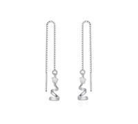 925 Silver Trendy Spiral Design Dangle Earrings For Women Gold Drop Earrings Christmas Jewelry Gift