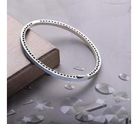 925 Stering Silver Bracelet, Multicolor Enamel Radiant Hearts with Cubic Zirconia Bangle Fit Women Authentic 925 Sterling Silver Jewellery Wristband Accessories Festival Couple Gift Friendship