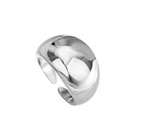 925 Sterling Ring Wide Version Open Ring, Fashion Jewellery Adjustable Ring