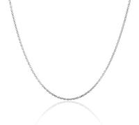 925 Sterling Silver 2MM Diamond Cut Rope Chain Necklace for Women & Girls Upgraded Lobster Claw Clasp Made in Italy 16 18 20 22 24 30 and 36 Inch, Sterling Silver