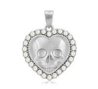 925 Sterling Silver Butterfly Blue Zircon Flower Heart Skeleton Necklace Chain For Women Fine Jewelry Wedding