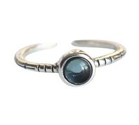 925 Sterling Silver Cat Eye Stone Ring For Women Vintage Textured Lines Ring Open Adjustable Finger Band Engagement Jewelry Gifts For Ladies Girls