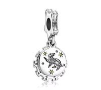 925 Sterling Silver character Hufflepuff Emblem Harry Potter Charm