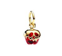 925 Sterling Silver Character Poison Apple from Snow White Charm for Bracelet
