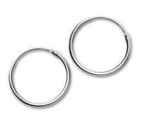 925 Sterling Silver Conch Small Hoop Earrings for Women, Nose Ring Hoop Cartilage Helix Tragus Piercing Jewelry, 10mm 18 Gauge