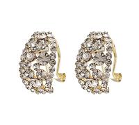 925 Sterling Silver Created Diamond Hoop Earrings Women Wedding Earrings Triangle Earrings, one size, Alloy Steel, No Gemstone