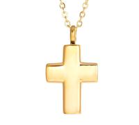 925 Sterling Silver Cross Urn Necklace For Women And Men, Locket Ashes Cremation Pray Memorial, Ashes, Necklaces Men