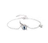 925 Sterling Silver Devil's Eye Bracelet high-end Sense Exotic Style Hand Jewelry