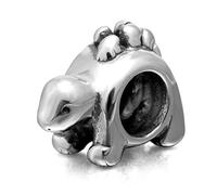 925 Sterling Silver Dinosaur Charm Animal Charm Pet Charm Birthday Charm Christmas Charm for Pandora Charm Bracelet