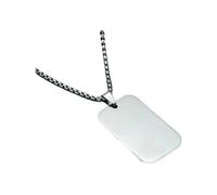 925 Sterling Silver Dog Tags Military For Men And Women, Personalized Camouflage Uniform Pendant Necklace Chain, Military, Chain