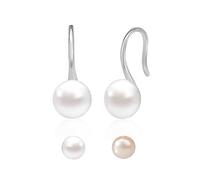 925 Sterling Silver Freshwater Pearl Earrings for Women Trendy Fashion Jewelry Gift