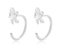 925 Sterling Silver Half Hoop Earrings Ear Nose Rings Sliver Cartilage Cuff Earrings Helix Piercing Earring Hoop Huggie Earring Minimalist Jewellery Gifts for Women Men Teen Birthday Party
