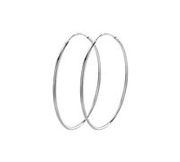 925 Sterling Silver Large Hoop Earrings Circle Endless Huggie Big Hoops Earring 40/50/60/70/90mm for Women Girls (60mm)