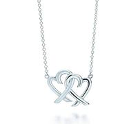 925 Sterling Silver Love Twinkle Teardrop Inlay Zircon Sun Necklace Original
