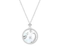 925 Sterling Silver Necklace 12 Constellation Circle Charm Pendant Necklace with Zircon Horoscope Celestial Astrology Jewellery for Women Girls Scorpio
