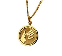 925 sterling silver necklace 22mm|18 inch chain|mary and jesus - catholic virgin pendant|religious christian jewelry|for women|handmade faith symbol|gold plating handmade jewelry |LK_PNK_01574