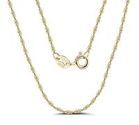 925 Sterling Silver Necklace Dainty for Women 1.5Mm Singapore Chain Necklaces