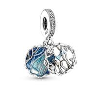 925 Sterling Silver Patronus Charm - Inspired by the Wizarding World - Magical Gift for Fans - Compatible with Bracelets & Necklaces
