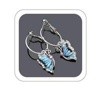 925 Sterling Silver Personalized Gem Wavy Earrings with Cubic Zirconia, Free HypoallergenicAMZ outlet clearance uk of clearance+sale items under 5 pounds Mother+Day Gifts clearance of my + orders uk