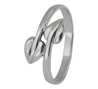 925 Sterling Silver Precious Metal Traditional Scottish Charles Rennie Mackintosh Art Nouveau Natural Leaves Design Ring