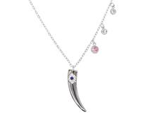 925 Sterling Silver Protection Charm Italian Horned Necklace for Women Men, Talisman - Lucky Horn Charm, Chili Pepper Necklace,