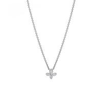 925 Sterling Silver Refined Zircon Inspirational Grass Pendant Necklace Women'S Original Jewelry Ball
