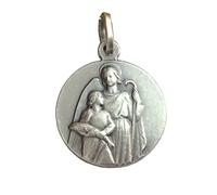 925 Sterling Silver Saint Raphael the Archangel Medal