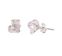 925 Sterling Silver Stud Earrings, Natural Raw Crystal Handcrafted Women Jewelry RSSE627