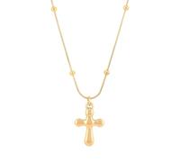 925 Sterling Silver Tiny Cross Necklace For Women, Dainty Prayer Religious Pendant Sideways