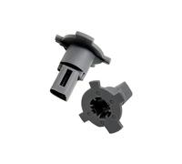 925501M000 2x License Plate Light Bulb Holder for Accent 2012-2017 - Direct Replacement Plastic Auto Accessory