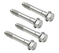 926-173 Front Wheel Hub Bolt Kit for Jeep Wrangler 2007-2018 4 Pack Replace | Front Knuckle Bolt 5012436AA 5012436AB Replacement, Galvanized Steel Bearing Mounting Bolts for Jeep Grand Cherokee 1999-2004